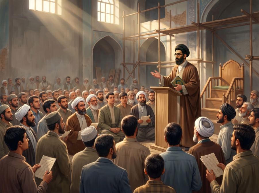 طرح کلی — صحنه ۱ از قصه ۱ «ایران قوی»