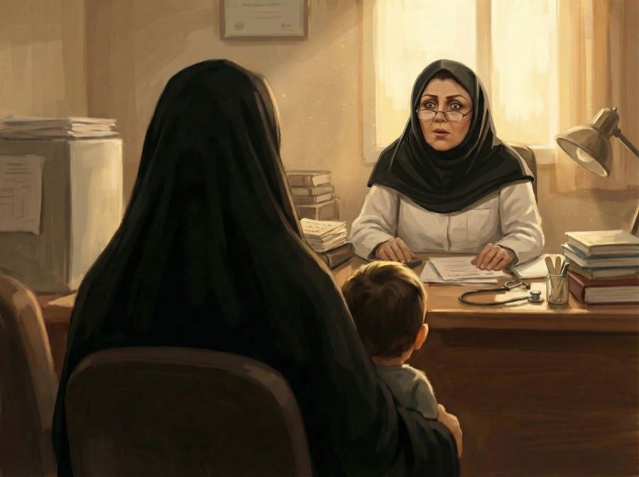 صحنه ۵ — صحنه ۵ از قصه ۱۶ «یک وانت وسیله»