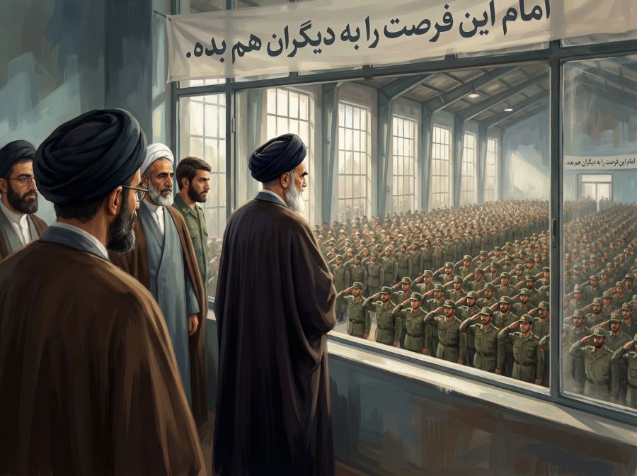 بیعت — صحنه ۱ از قصه ۱۷ «همه شما را می‌شناسم»