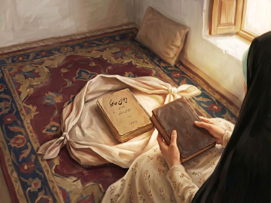 بقچه عروس — صحنه ۱ از قصه ۲۰ «خانواده ایرانی»