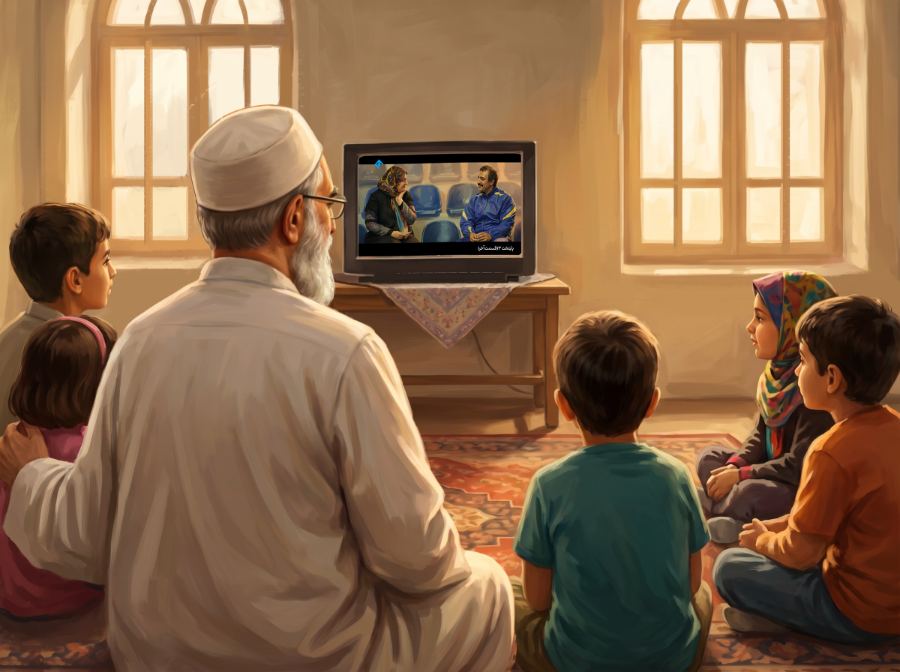 پایتخت — صحنه ۵ از قصه ۲۰ «خانواده ایرانی»
