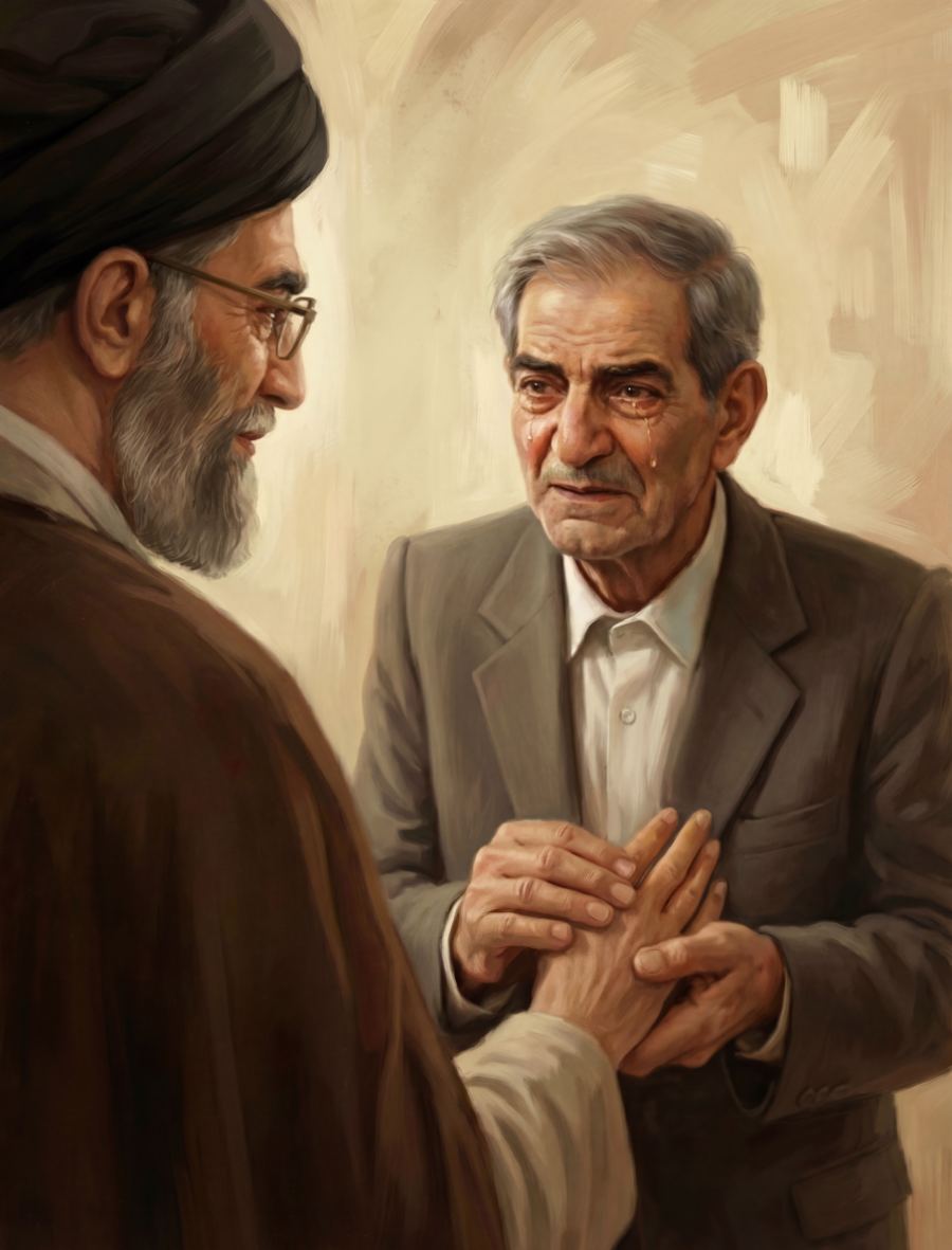 مرد کهنی — صحنه ۳ از قصه ۲۱ «سفینه غزل»