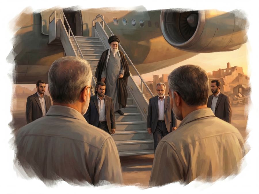 صحنه ۶ — صحنه ۶ از قصه ۲۳ «مثل ماهی»
