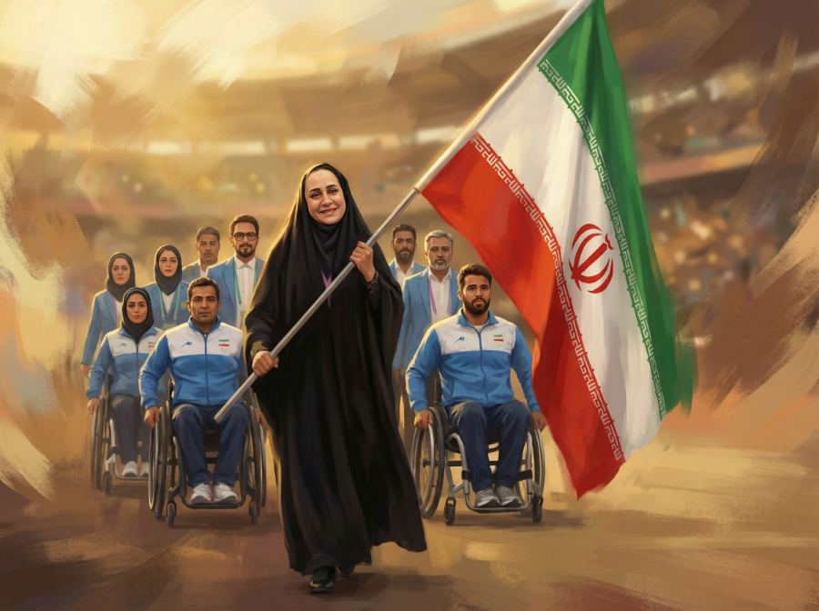 چادر — صحنه ۳ از قصه ۲۷ «ورزش قهرمانی»