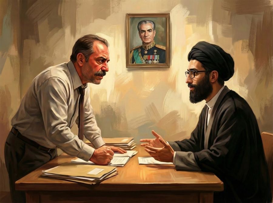 بازجویی — صحنه ۲ از قصه ۳۳ «الگوی سوم»