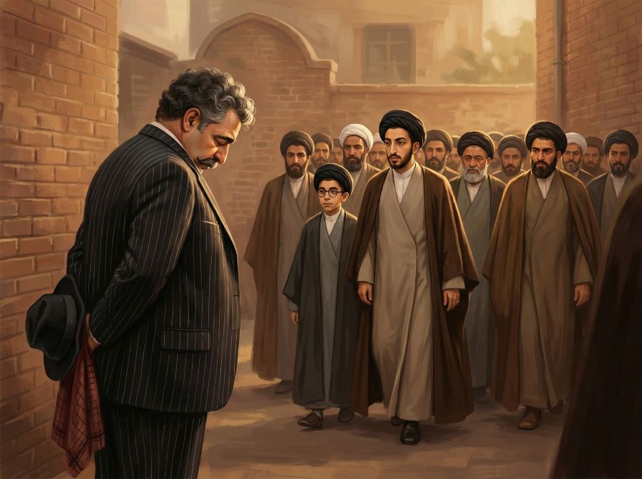 صحنه ۳ — صحنه ۳ از قصه ۴ «نواب این است؟!»